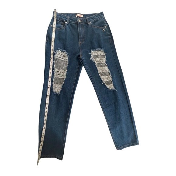 Women’s Jeans MELE & PERE Boyfriend Relaxed & comfortable fit Size S Blue - Picture 7 of 11